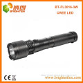 Factory Bulk Sale Heavy Duty Tactical Aluminum Metal XPE R3 3W cree led High Power Torch Flashlight With 2C Battery